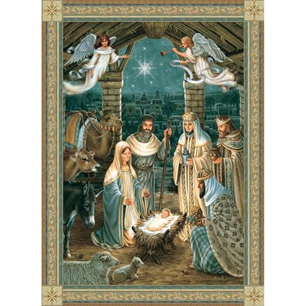 Nativity Boxed Christmas Cards 22765 - Image 3