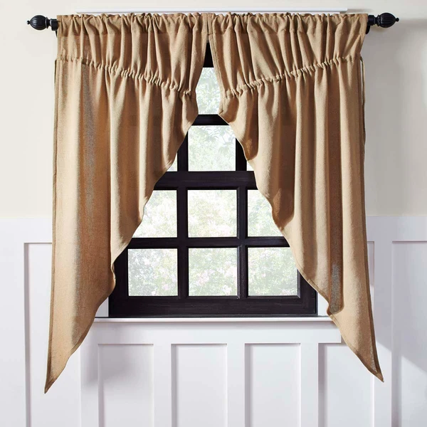 Natural Burlap Curtains 6174 - Image 3