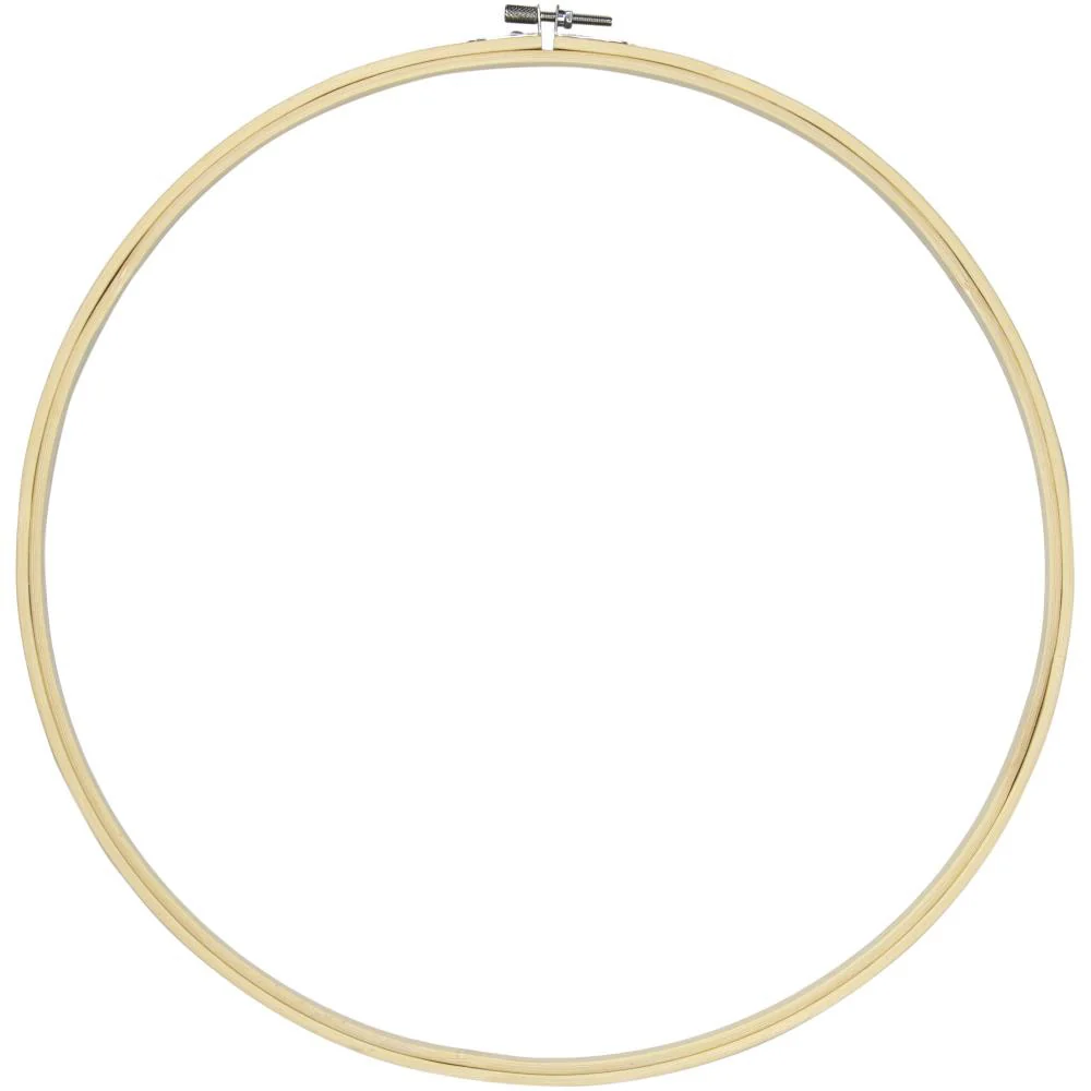 Natural Wooden Embroidery Needlework Hoop - Image 10