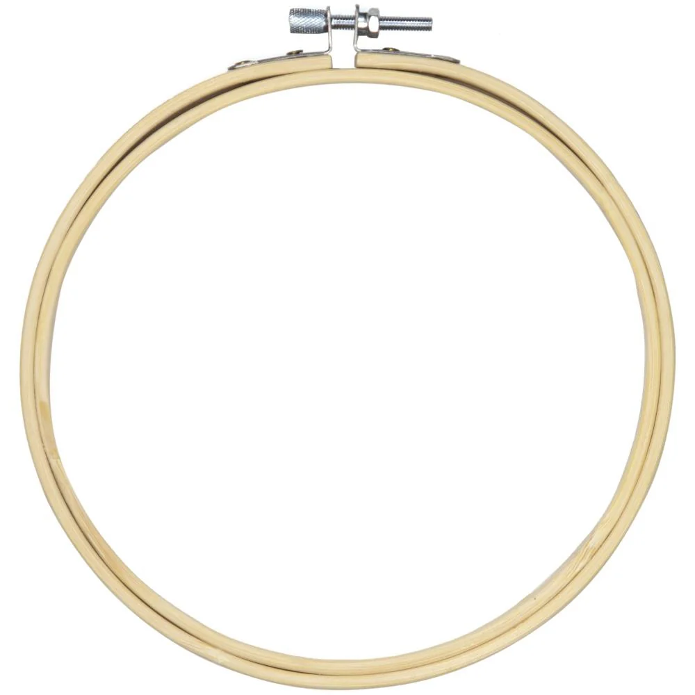 Natural Wooden Embroidery Needlework Hoop - Image 4