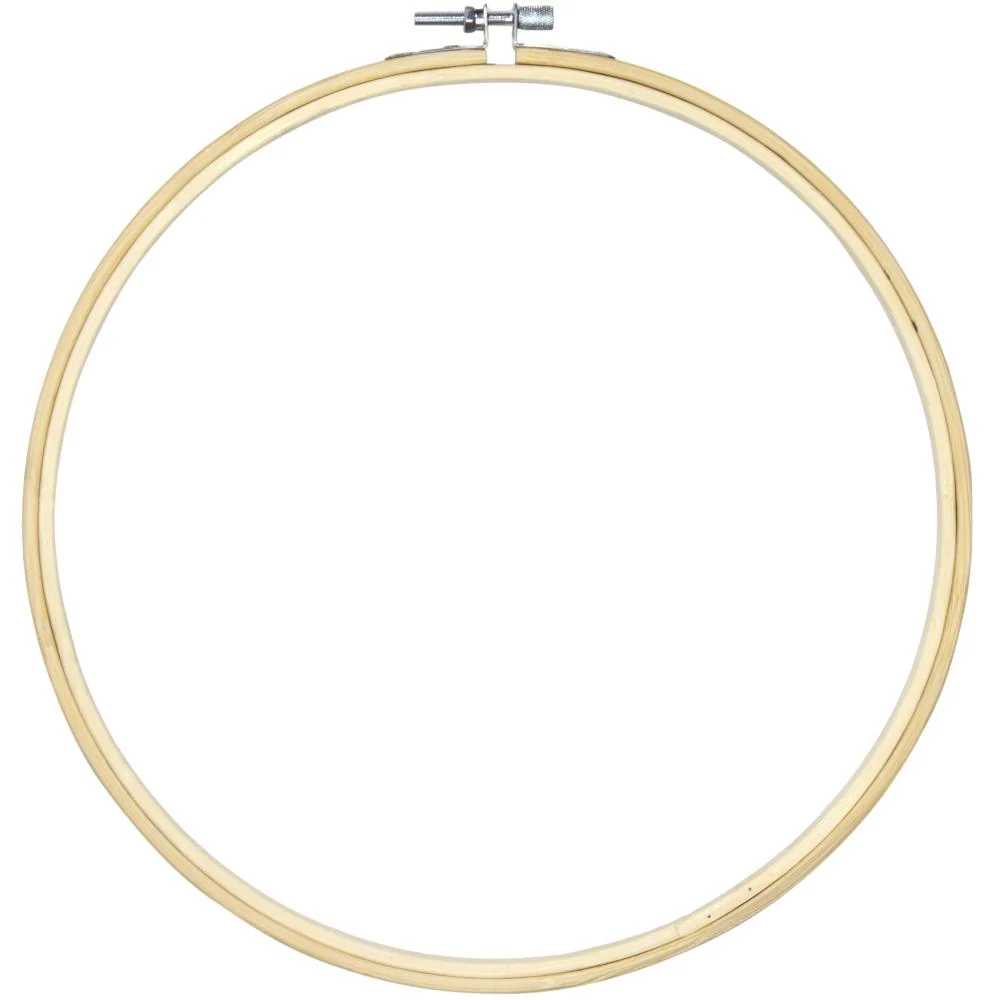Natural Wooden Embroidery Needlework Hoop - Image 7