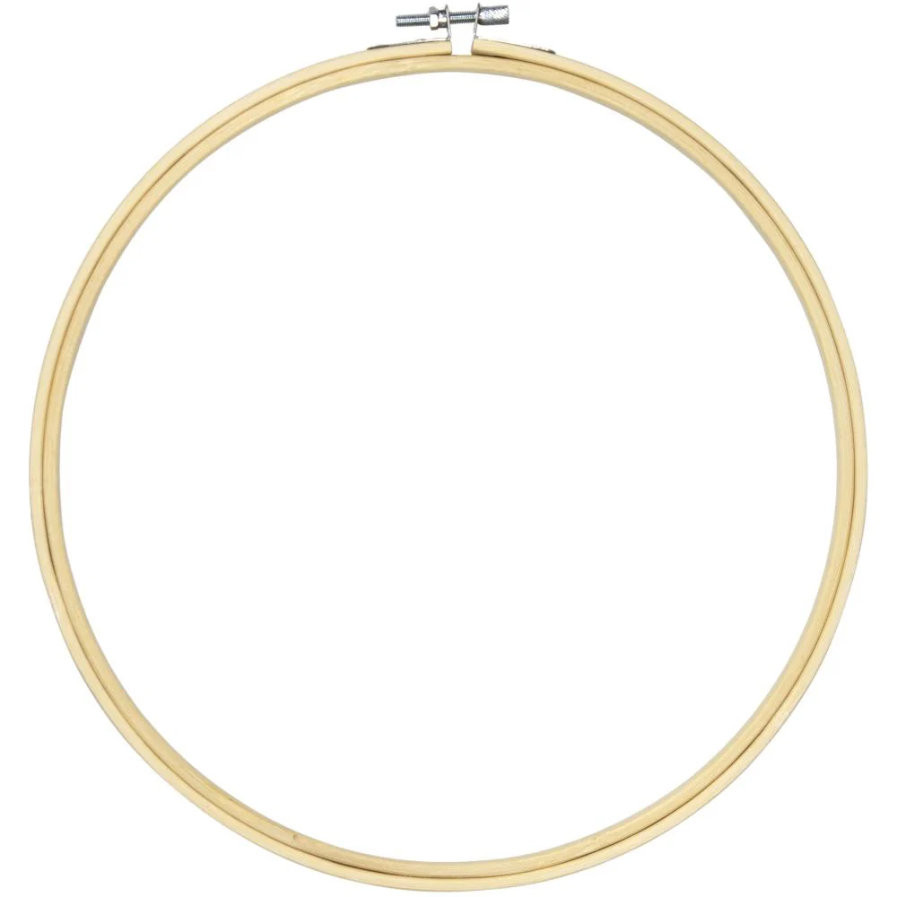 Natural Wooden Embroidery Needlework Hoop - Image 8