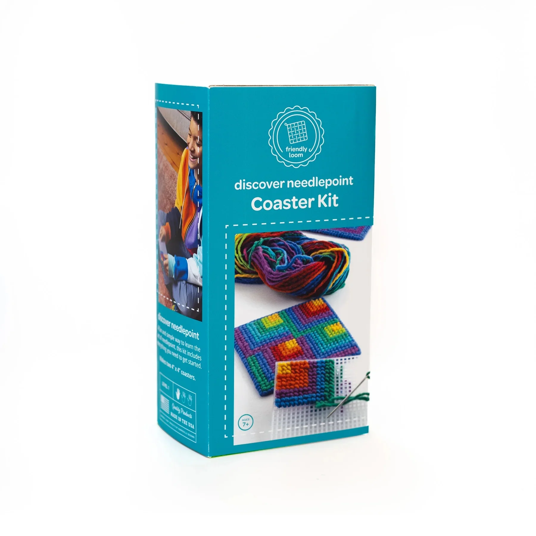 Needlepoint Coaster Kit F540