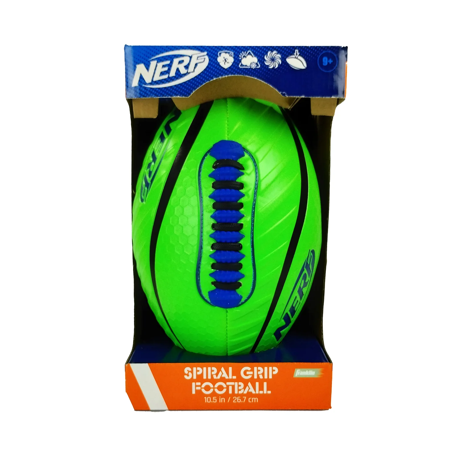 Nerf Spiral Grip Football - Junior 92097