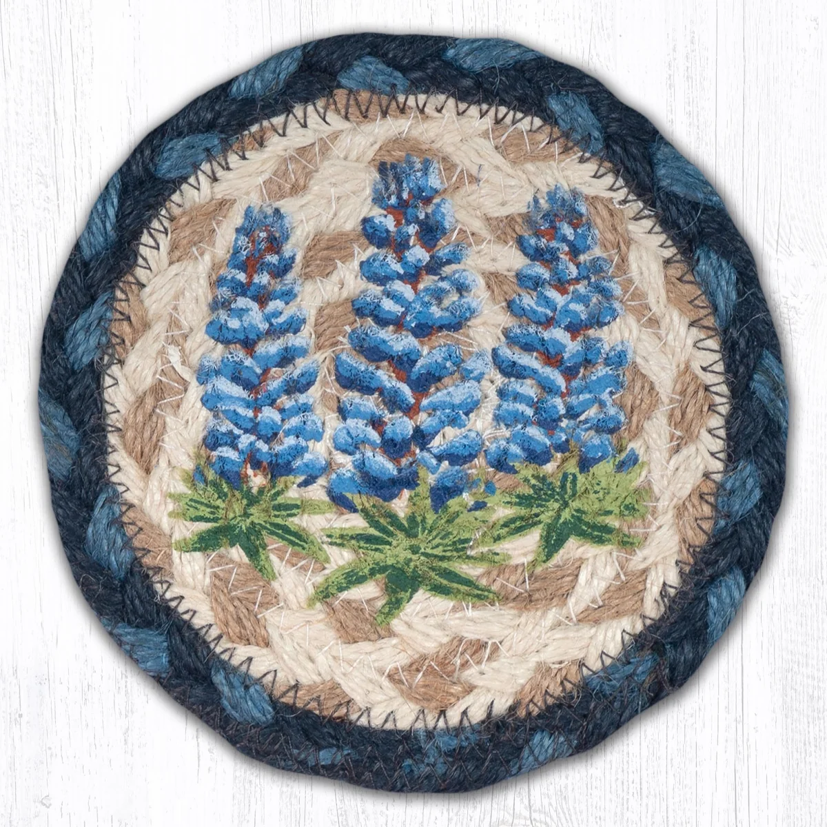 Novelty Coaster- Braided Jute 5-inch - Image 16