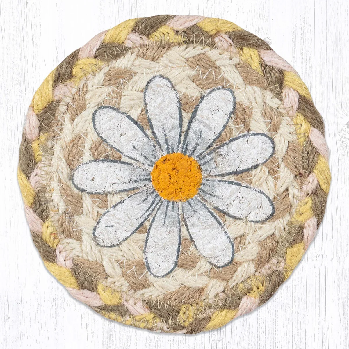 Novelty Coaster- Braided Jute 5-inch - Image 17