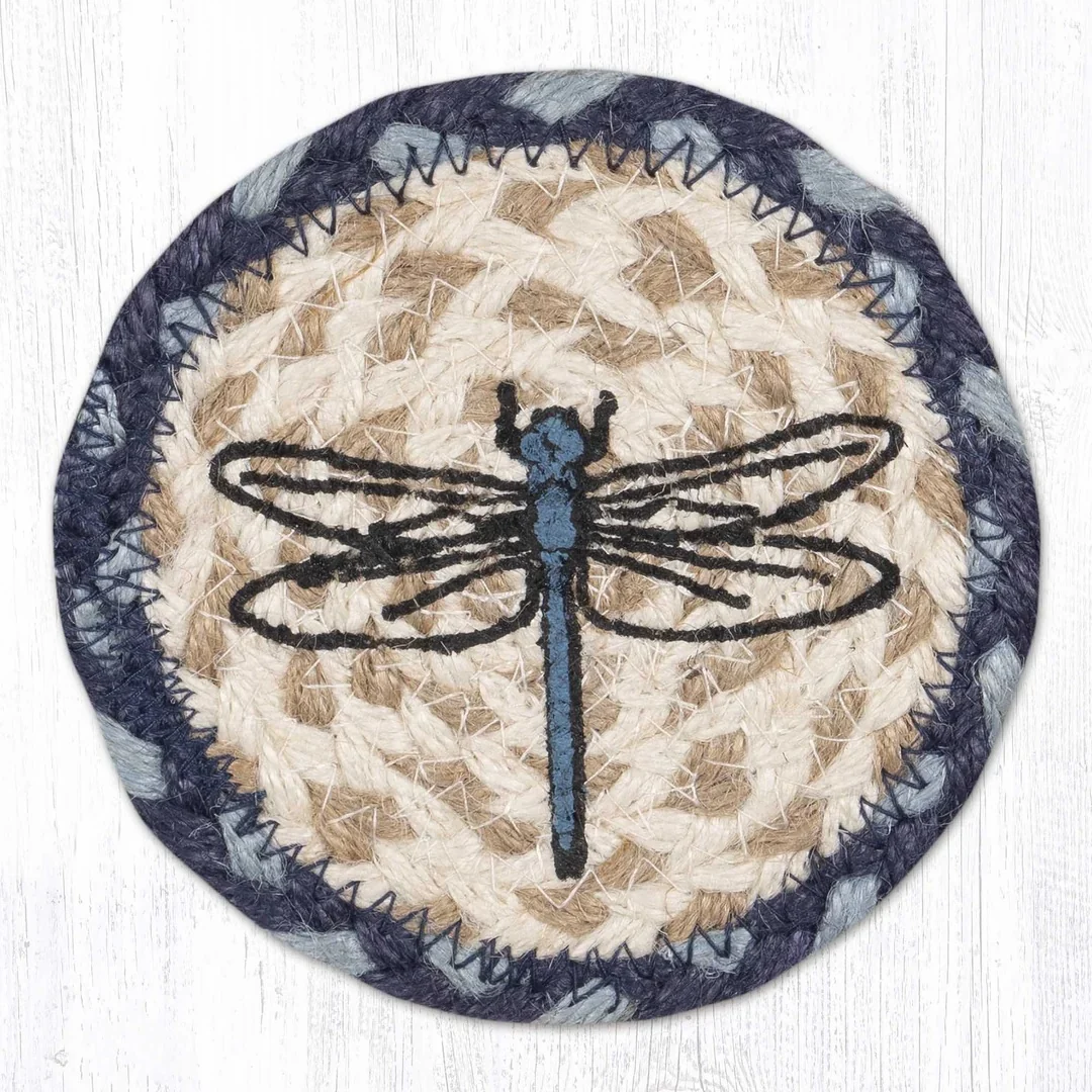 Novelty Coaster- Braided Jute 5-inch - Image 24
