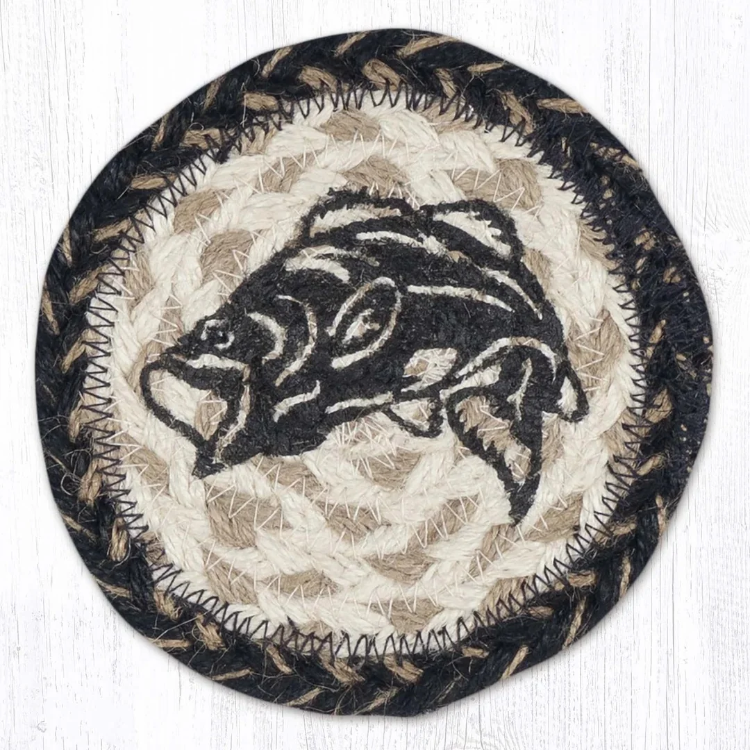 Novelty Coaster- Braided Jute 5-inch - Image 26