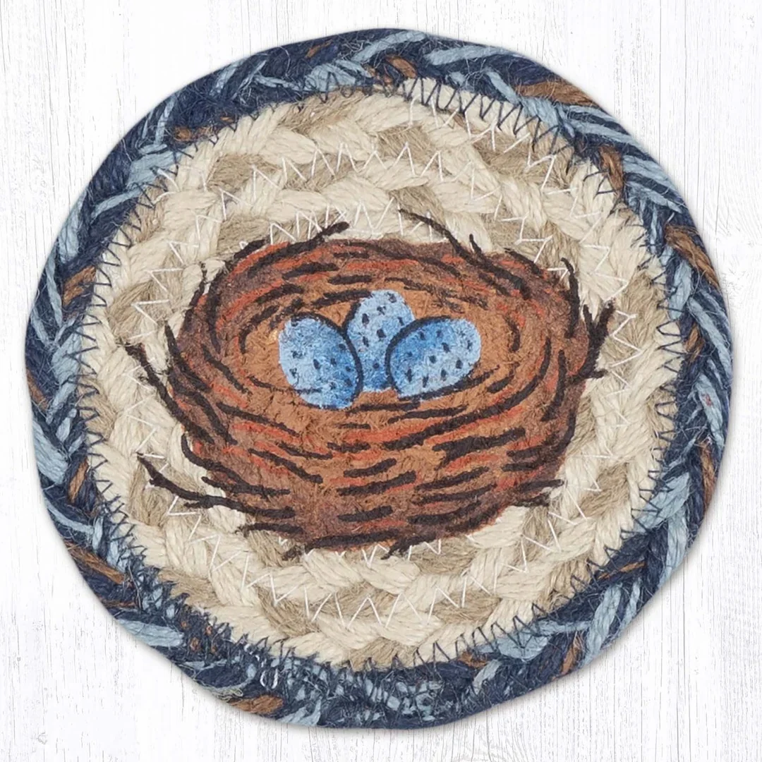 Novelty Coaster- Braided Jute 5-inch - Image 27