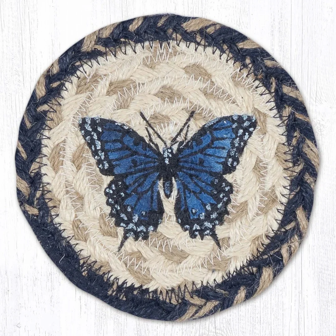 Novelty Coaster- Braided Jute 5-inch - Image 29