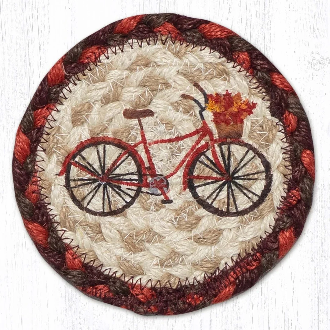 Novelty Coaster- Braided Jute 5-inch - Image 30