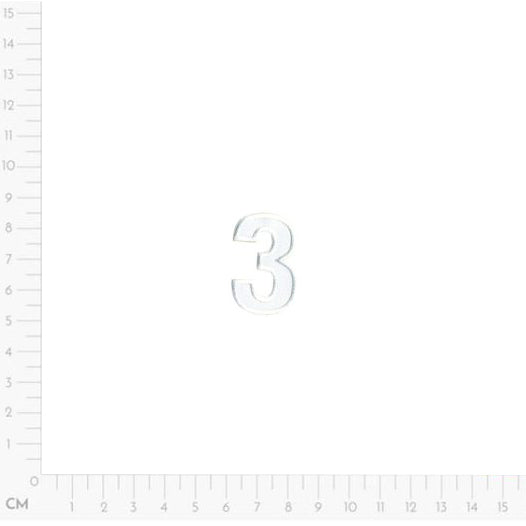 Number Applique M1549 - Image 3