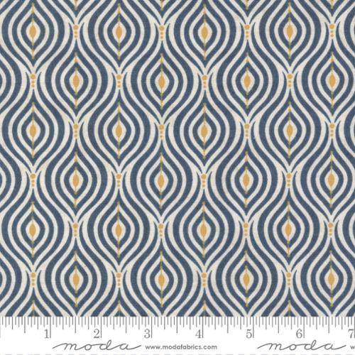 Nutmeg Collection Apple Core Geometric Cotton Fabric 30703