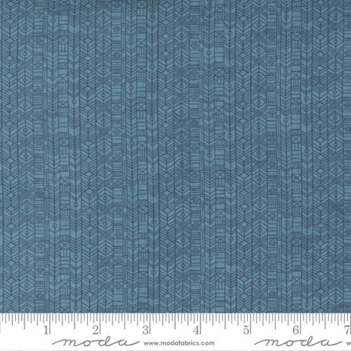 Nutmeg Collection Woven Geometric Cotton Fabric 30707 - Image 3