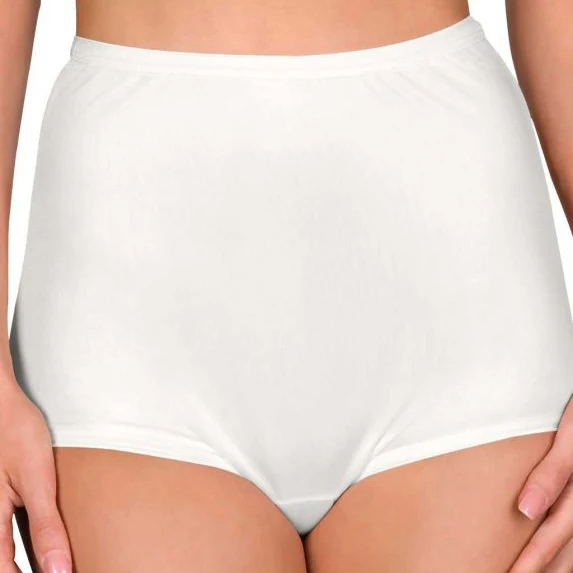 Nylon Hidden Elastic Full Brief 17032 - Image 4