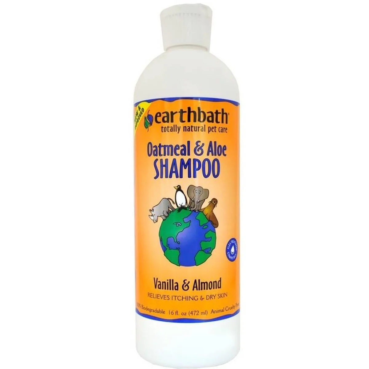 Oatmeal & Aloe, Vanilla & Almond Pet Shampoo, 16 Fl. oz