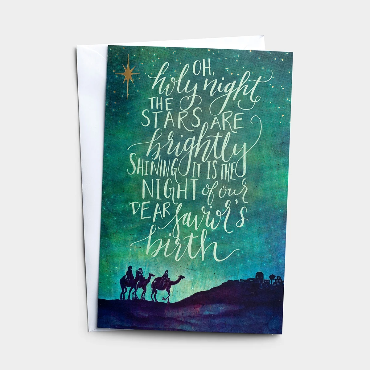 Oh Holy Night Bulk Christmas Cards 50-count J1478 - Image 2