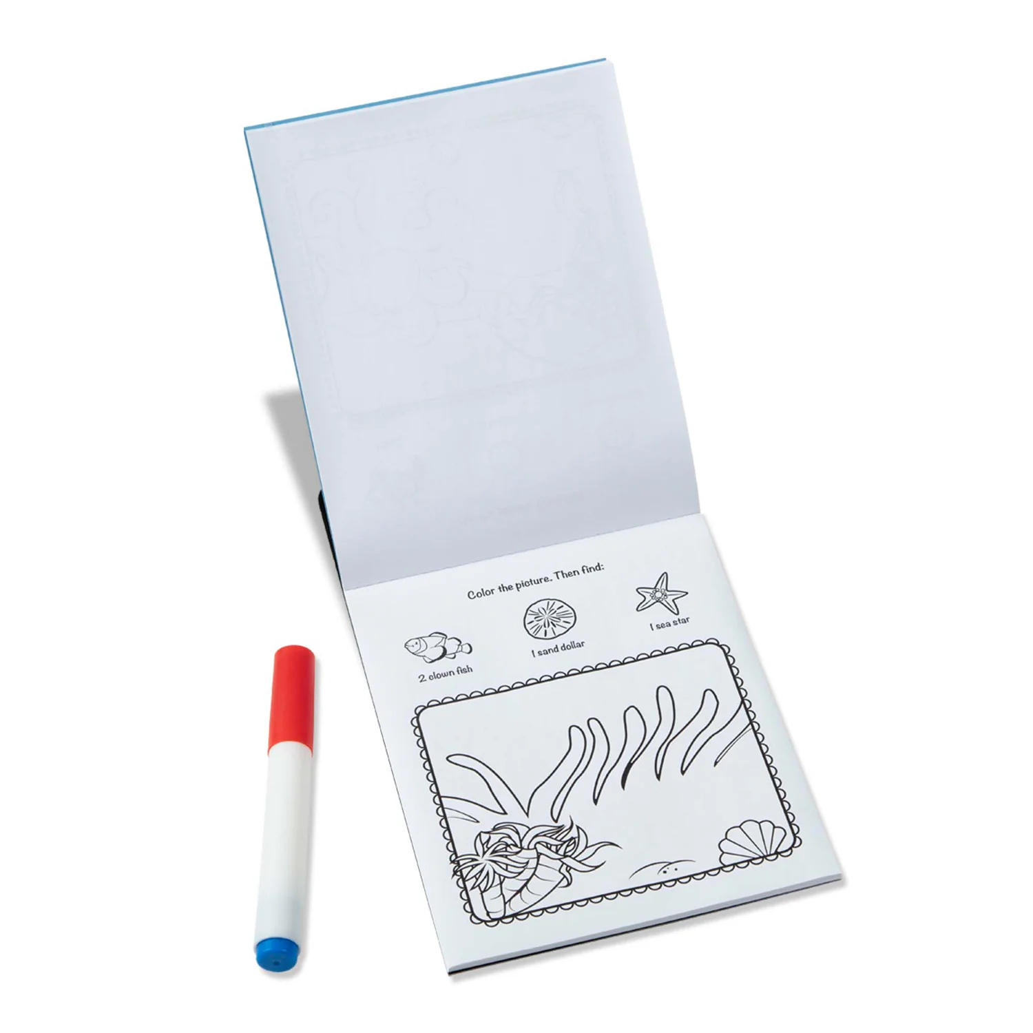 On the Go ColorBlast No-Mess Coloring Pad - Sea Life 5358 - Image 2