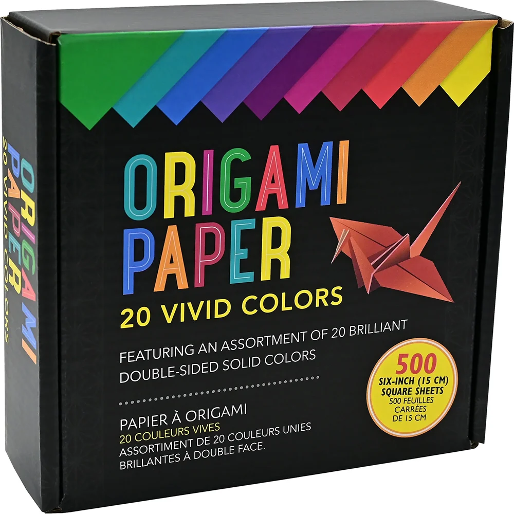 Origami Paper 20 Vivid Colors 340801