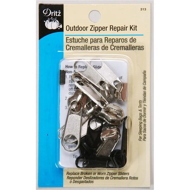 Dritz Outdoor Zipper Repair Kit 313