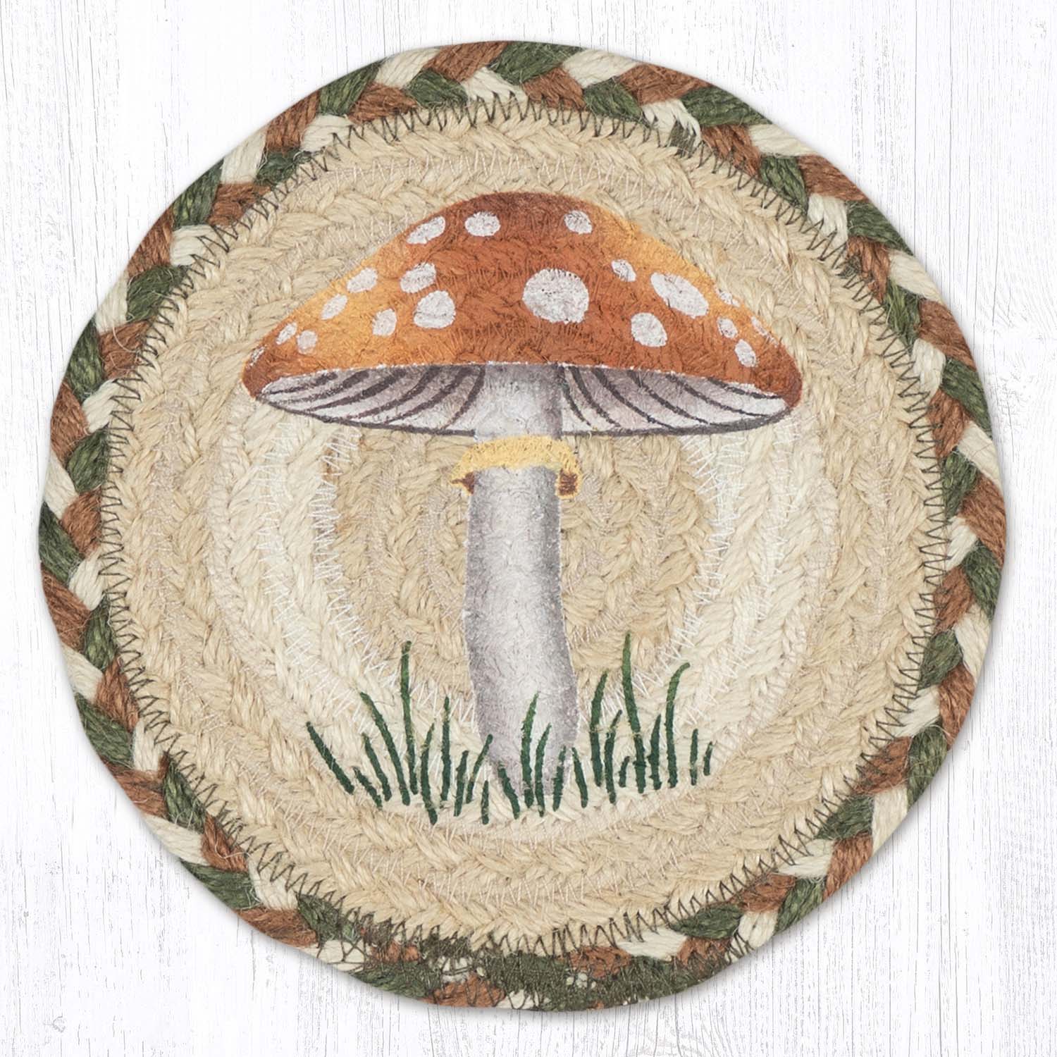 Oversized Braided Jute Coaster LC - Image 12