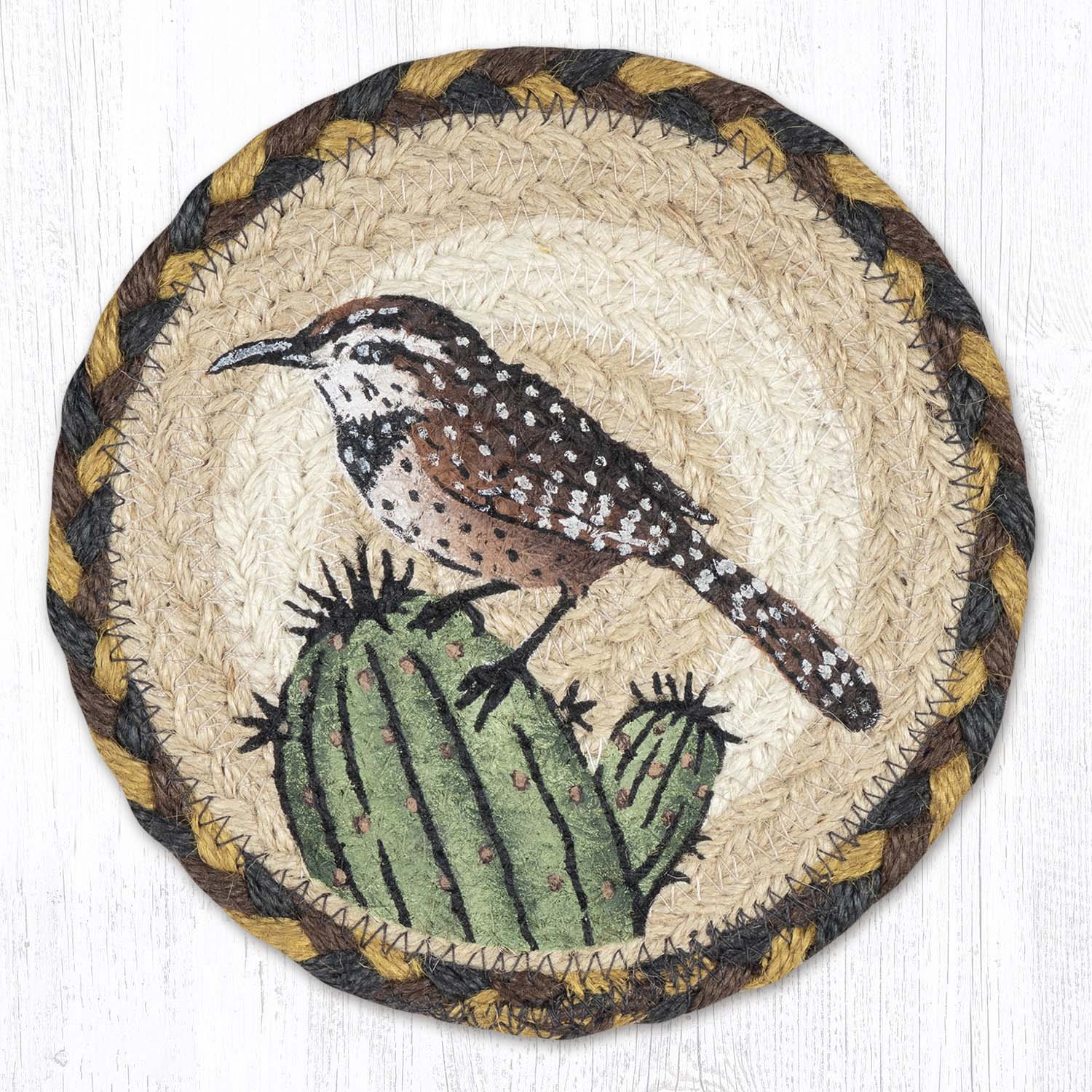 Oversized Braided Jute Coaster LC - Image 13