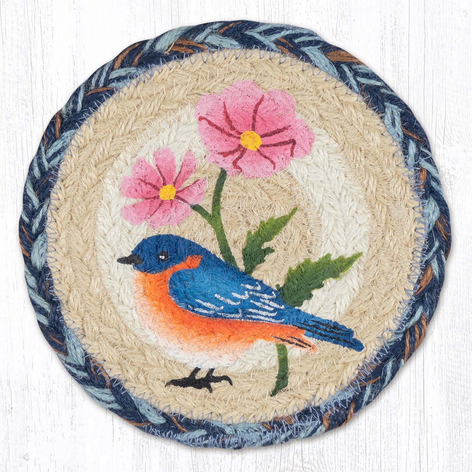 Oversized Braided Jute Coaster LC - Image 14
