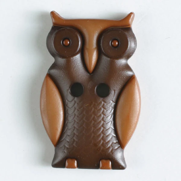 Owl Buttons 1556