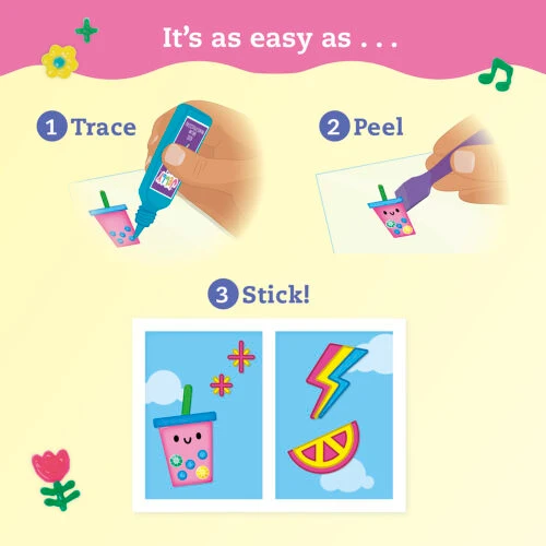 Paint & Peel Jelly Stickers: Glitter Goals! 9781546134008 - Image 5