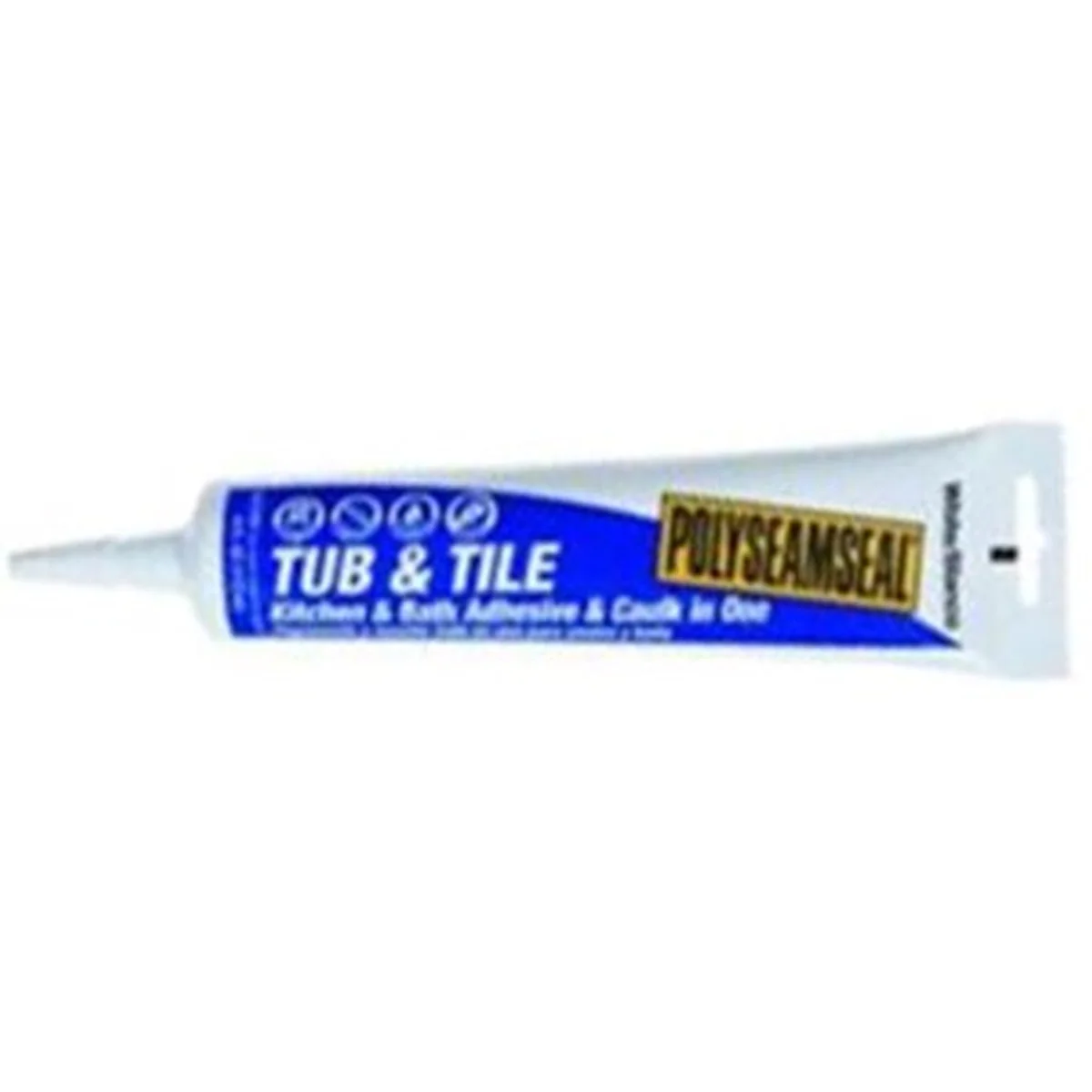 5.5 oz. Paintable Tub And Tile Clear Adhesive Caulk