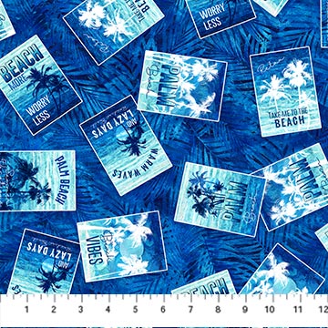 Palm Beach Collection Cotton Fabric DP269 - Image 2