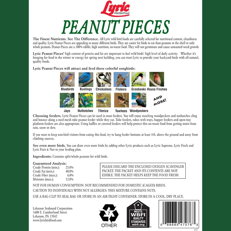 Peanut Pieces Wild Bird Seed 26-47429 - Image 2