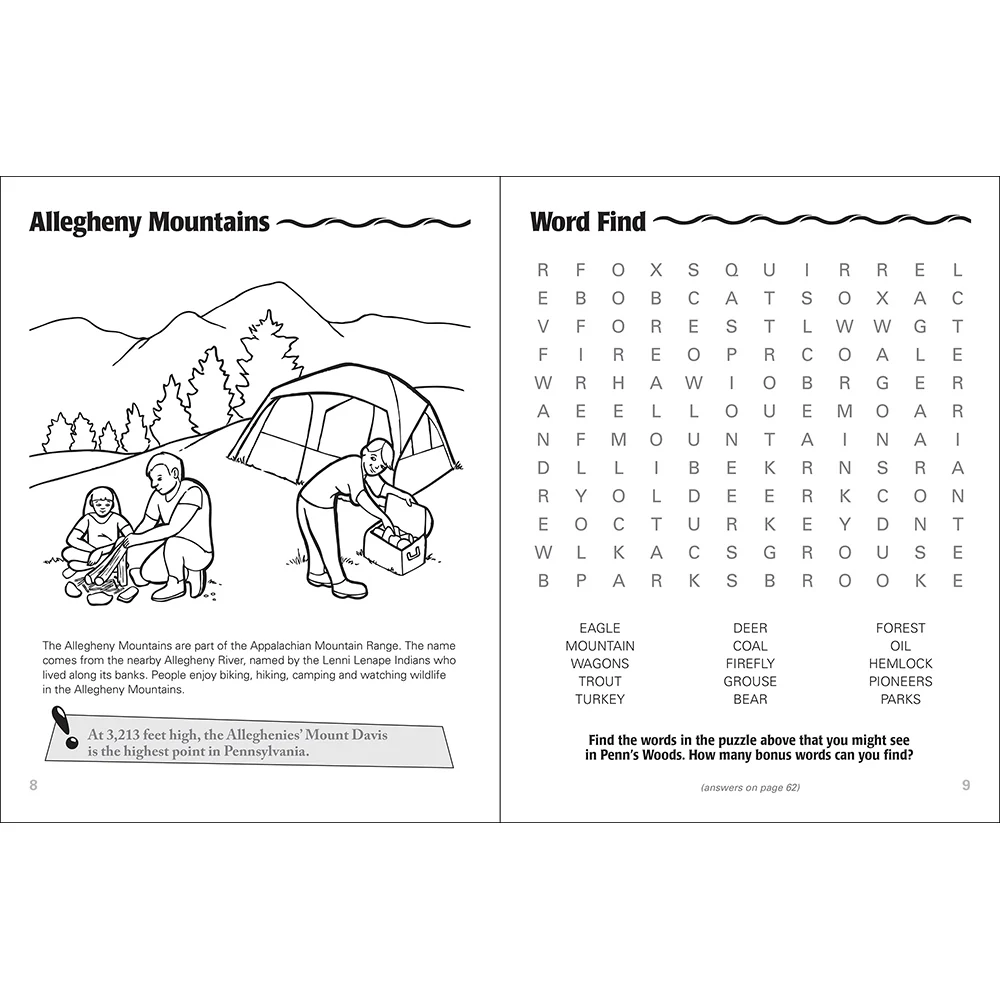 Pennsylvania Activity Book 50595 - Image 2