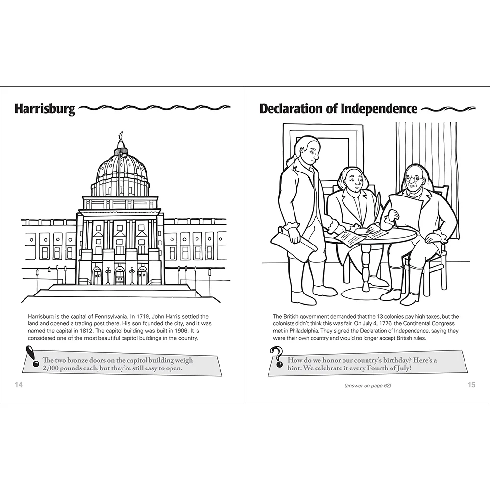Pennsylvania Activity Book 50595 - Image 3