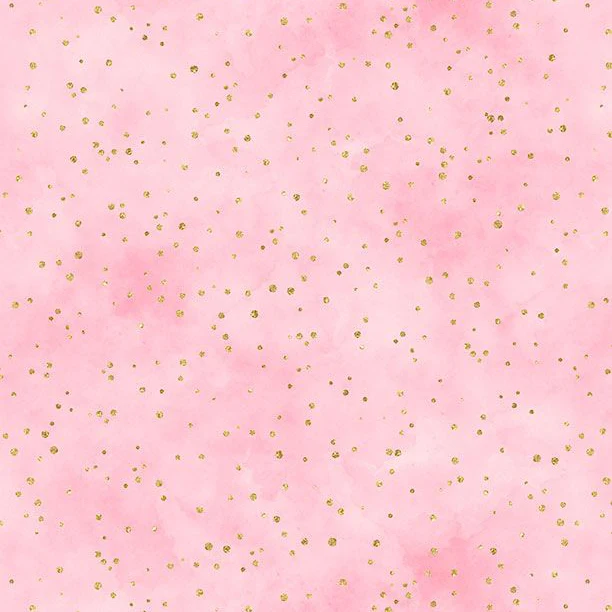 Peony Blossoms Glitter Dots Cotton Fabric 34718 - Image 2