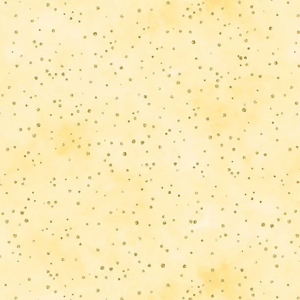 Peony Blossoms Glitter Dots Cotton Fabric 34718 - Image 3