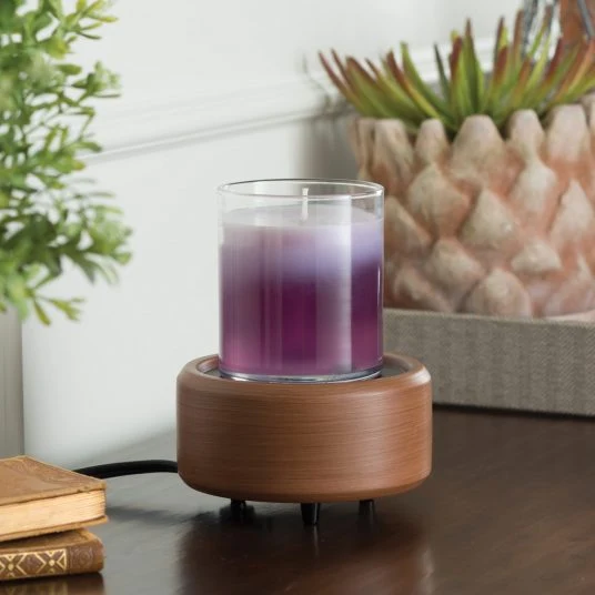 Pewter Walnut 2-in-1 Fragrance Warmer CWDPWN - Image 4