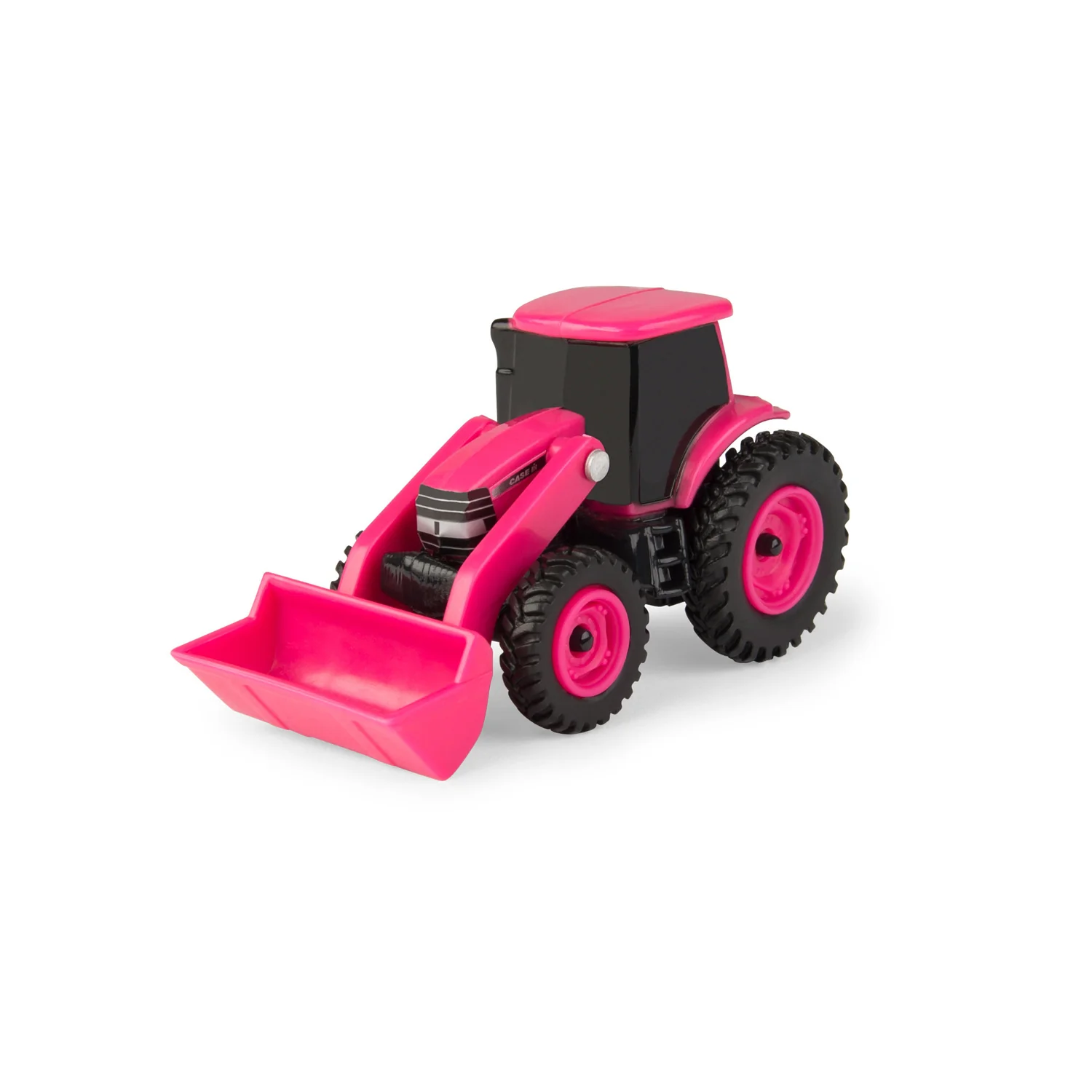 Pink Case IH Tractor with Loader 46705 1:64 scale