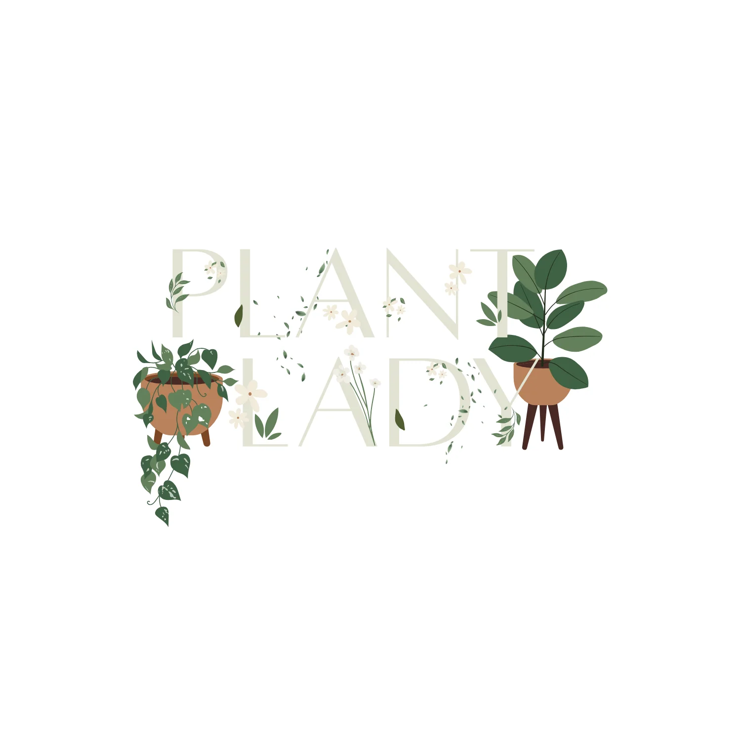 Plant Lady Sticker S054