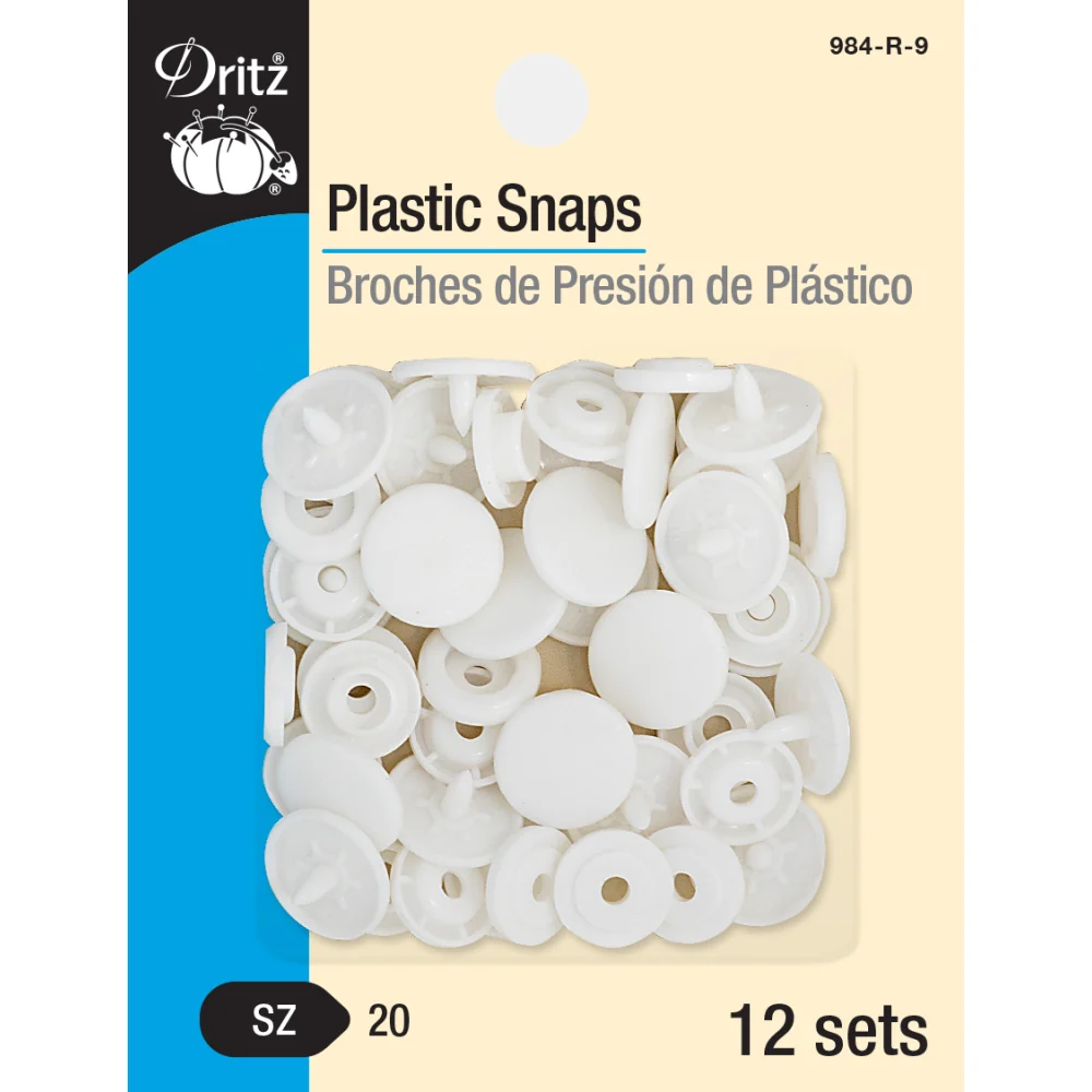 Plastic Snaps Round 12 Sets Size 20 984-R - Image 3