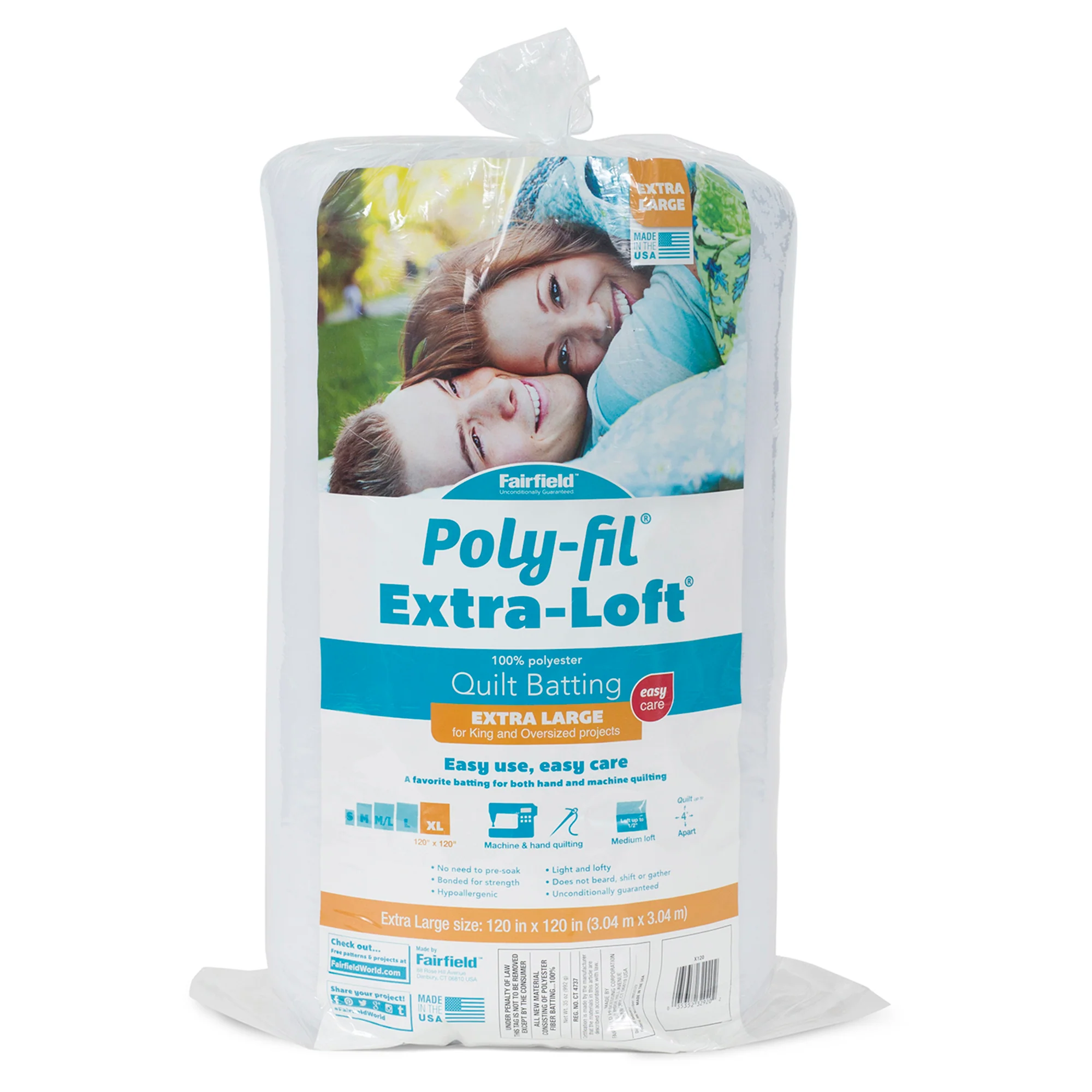 Poly Fil Quilt Batting Extra Loft
