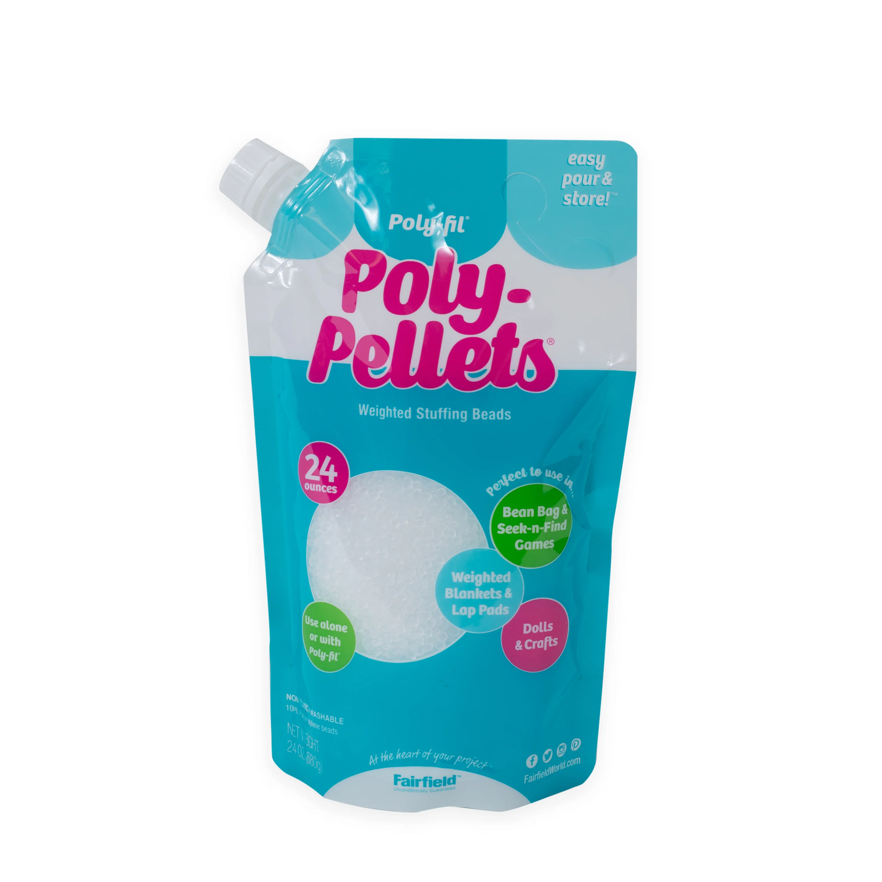 Poly Pellets Stuffing Beads 24 oz PP246