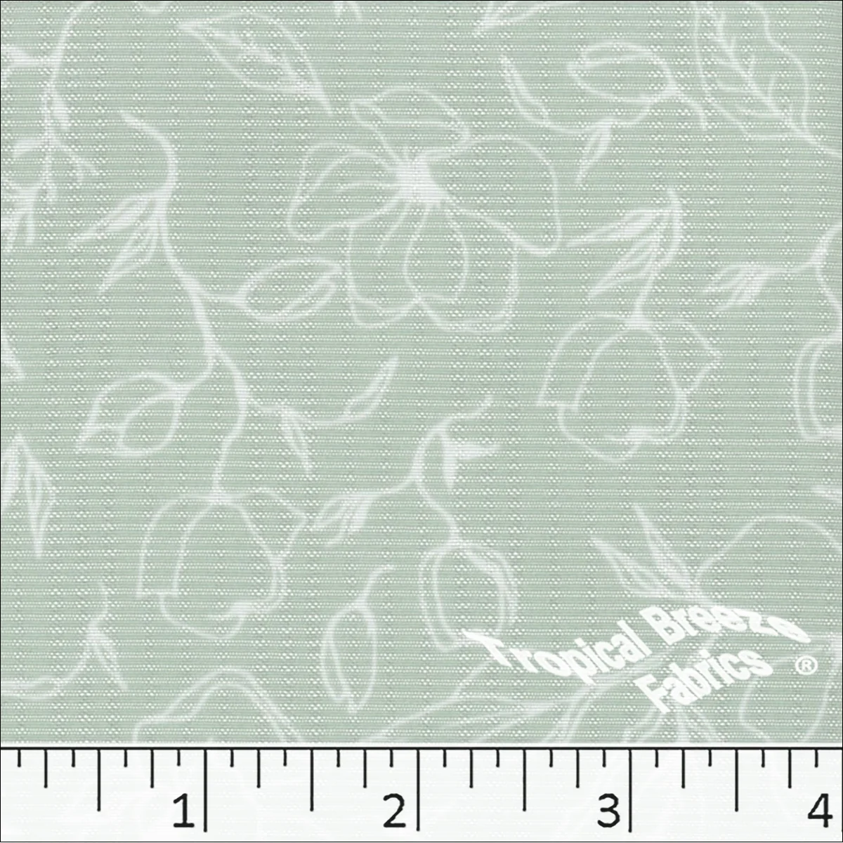 Poly Rayon Floral Print Fabric 04450 - Image 3