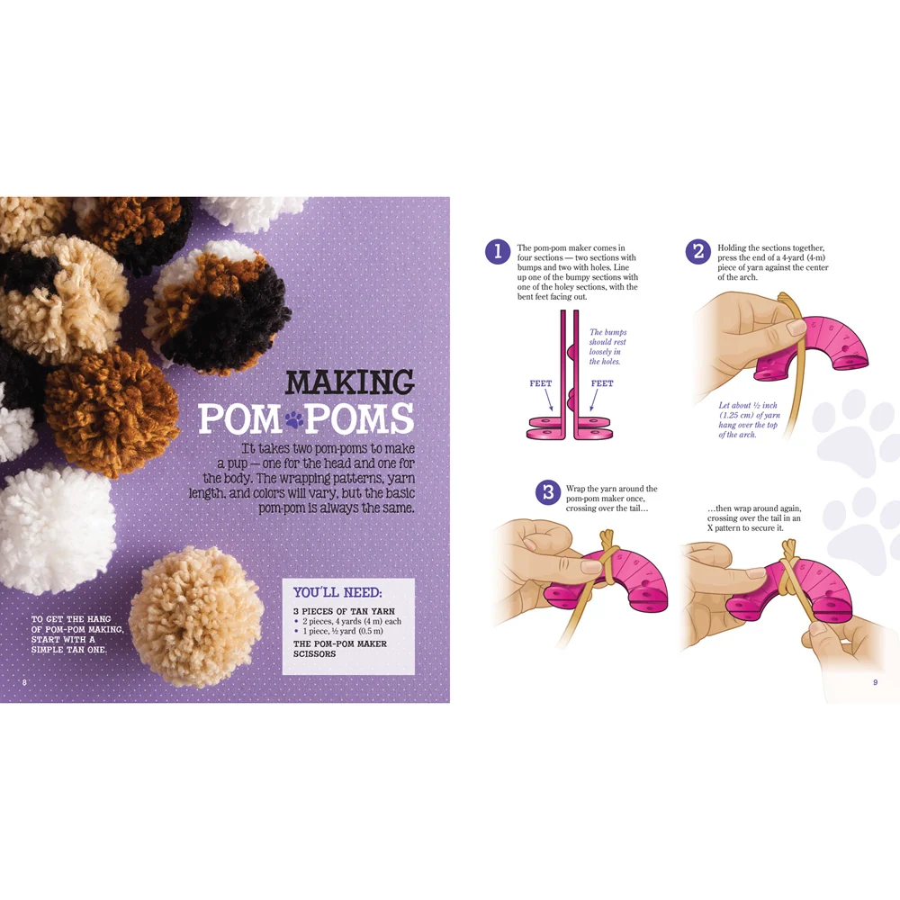 Pom Pom Puppies Craft Set - Image 3