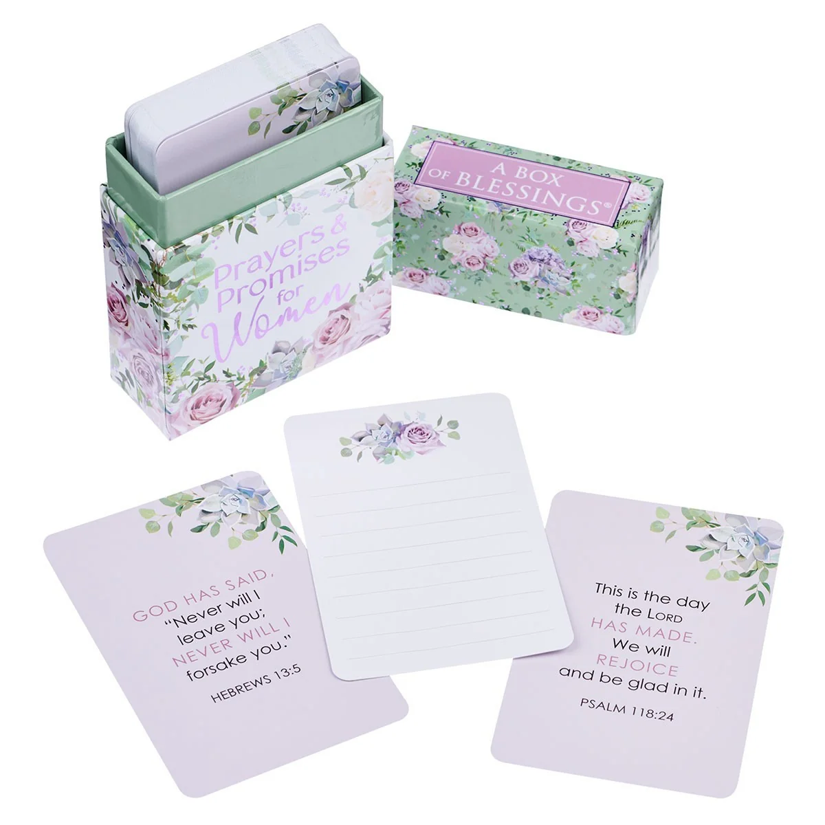 Prayers & Promises For Women Box of Blessings BX138 - Image 4