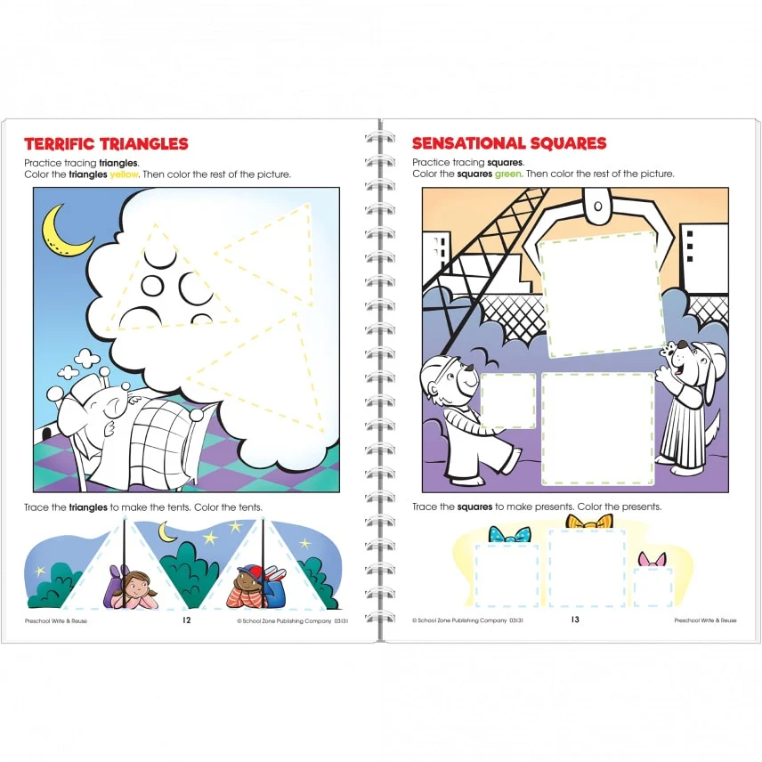 Preschool Write and Reuse Workbook 03131 - Image 5