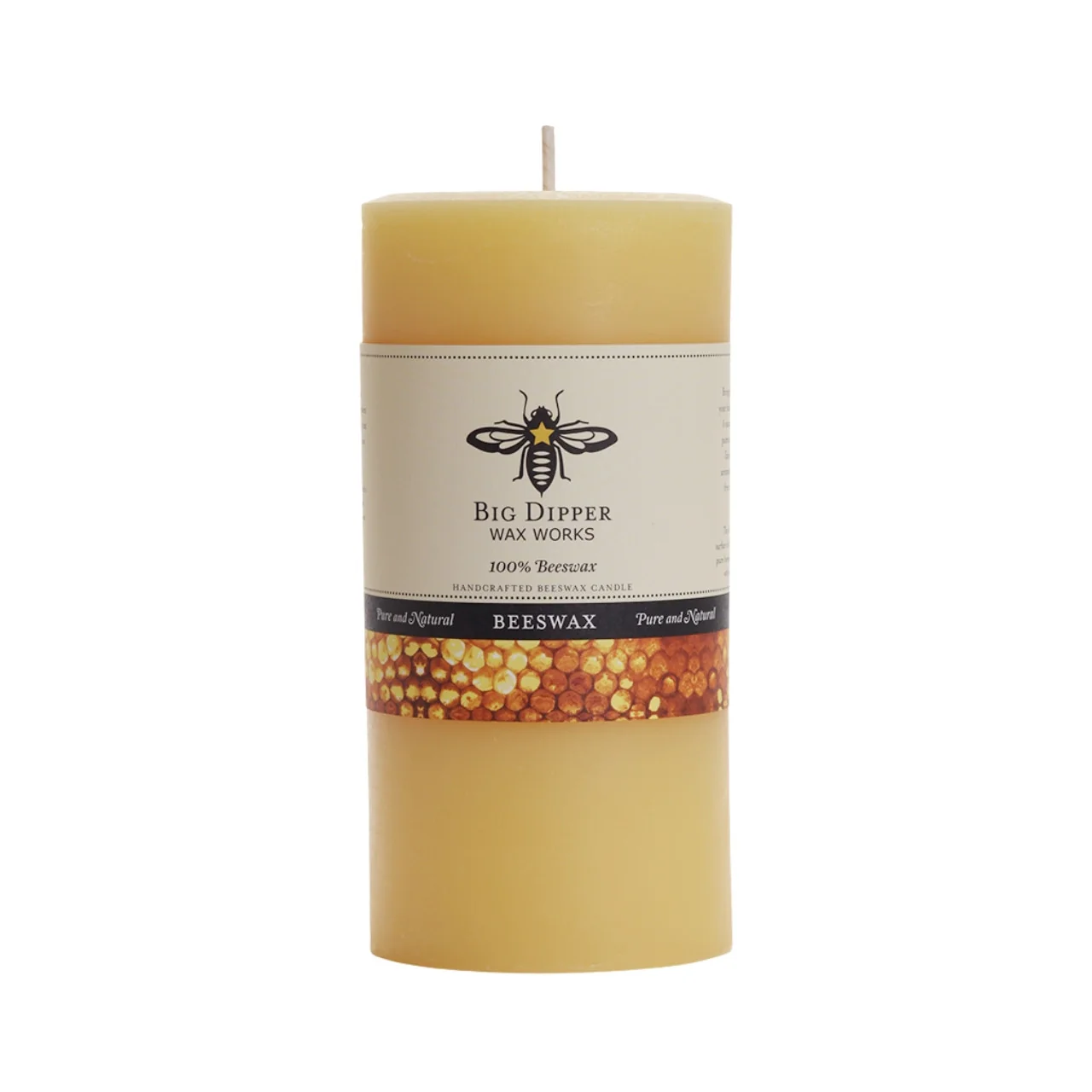 Pure Beeswax Pillars P34 & P36 - Image 2
