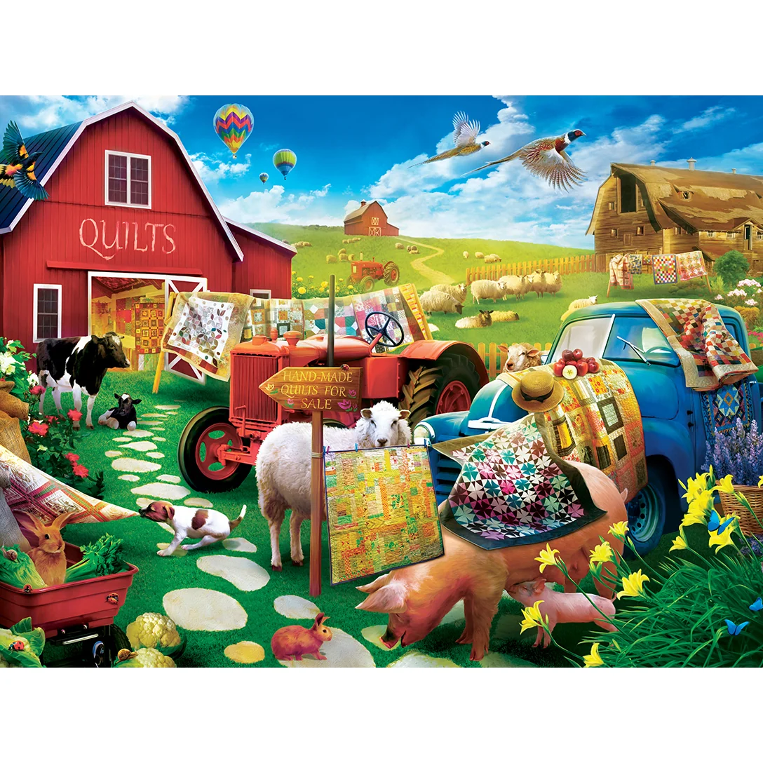 Quilt Country Puzzle 32106 300-piece - Image 3