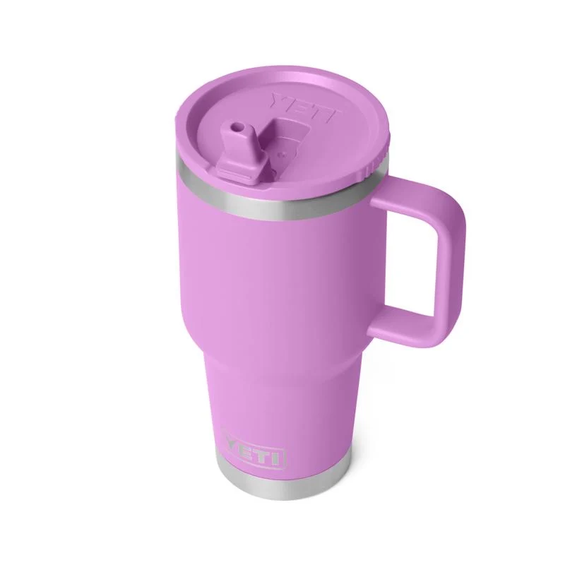 Rambler 30 oz Travel Straw Mug with Handle - Image 10