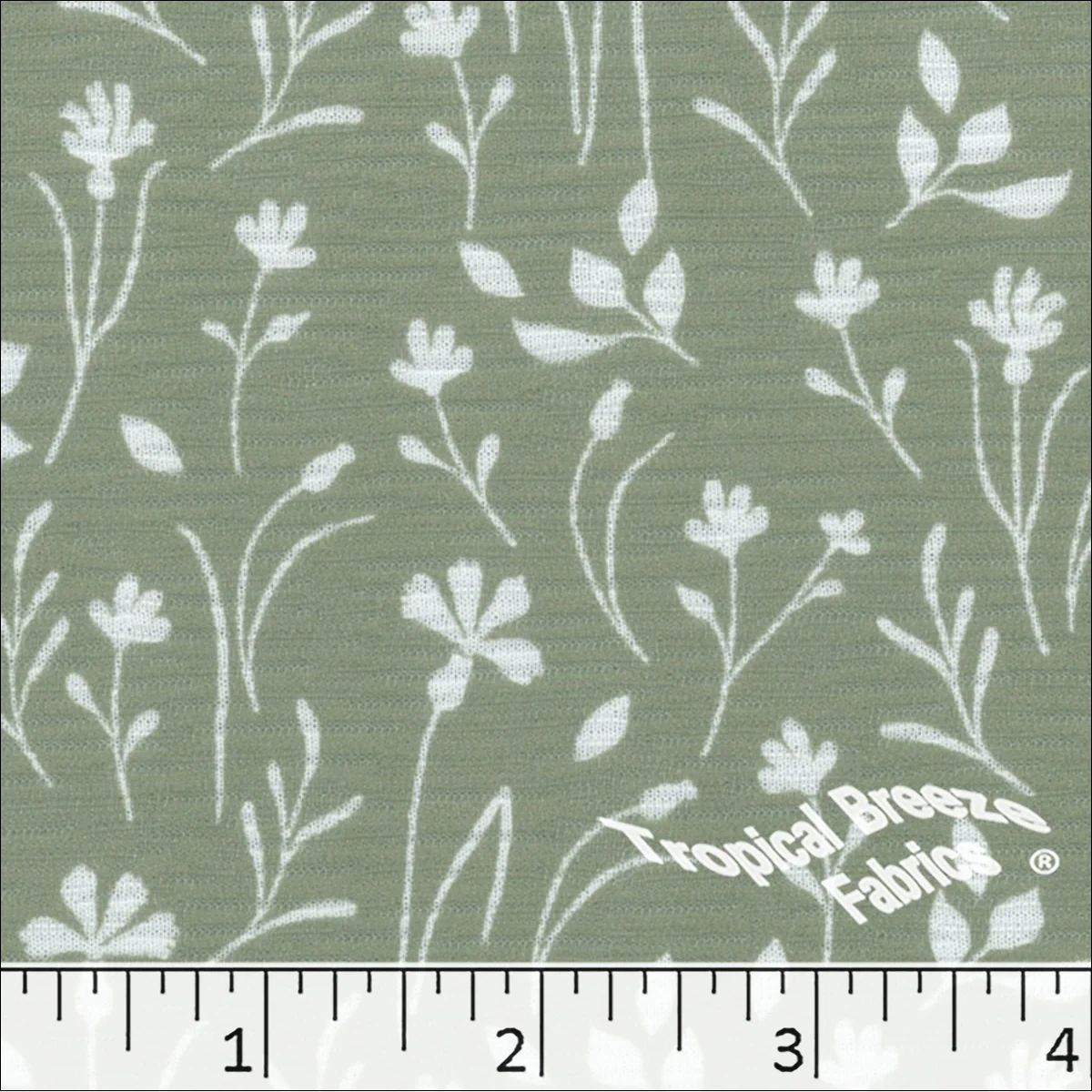 Rebecca Floral Knit Print Dress Fabric 573517 - Image 2